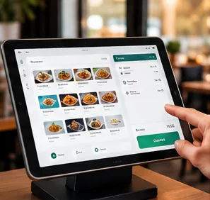 Kasada tablet üzerinde çalışan yönetim programı
